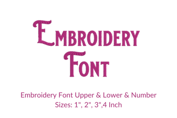 A Seasonal Designer's Take on Black River Font Embroidery