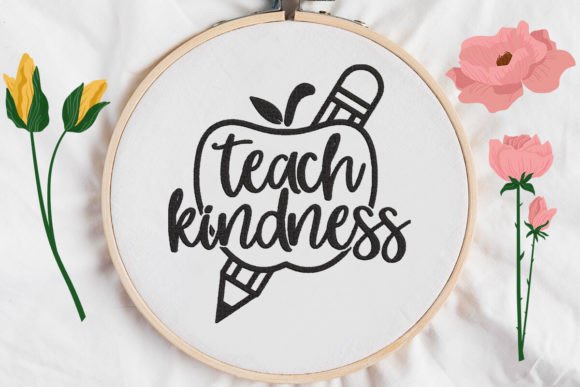 A Seasonal Gem: The Teach Kindness Apple and Pencil