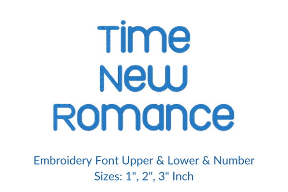 An Embroidery Designer's Review of Times New Romance Font