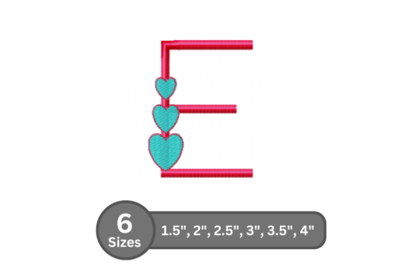 Candy Heart Alphabet -E: Sweet Embroidery Font Review