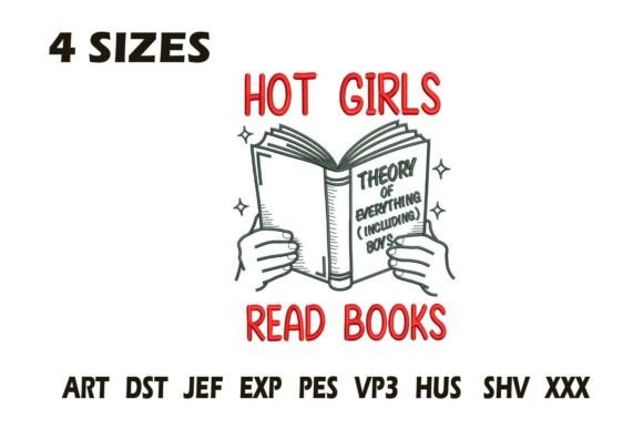 Hot Girls Read Books: An Embroidery Designer’s Review
