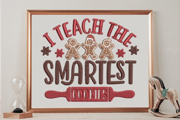 I Teach the Smartest Cookies Embroidery Design Review