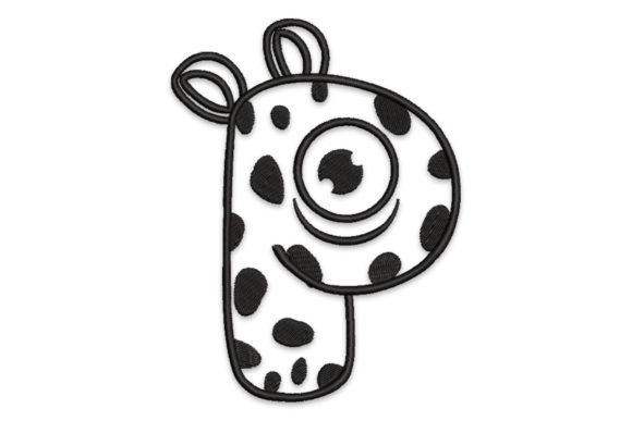 Monster Alphabet Letter P: A Professional Embroidery Review