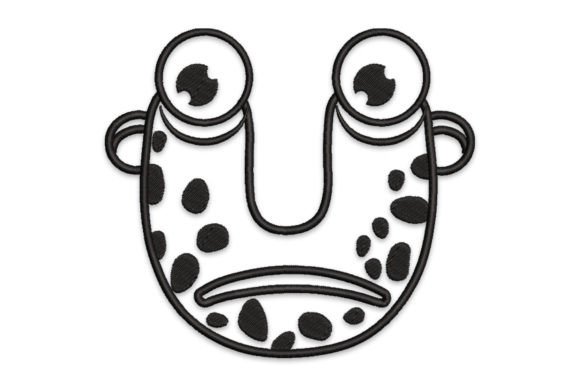Monster Alphabet Letter U Embroidery Design Review