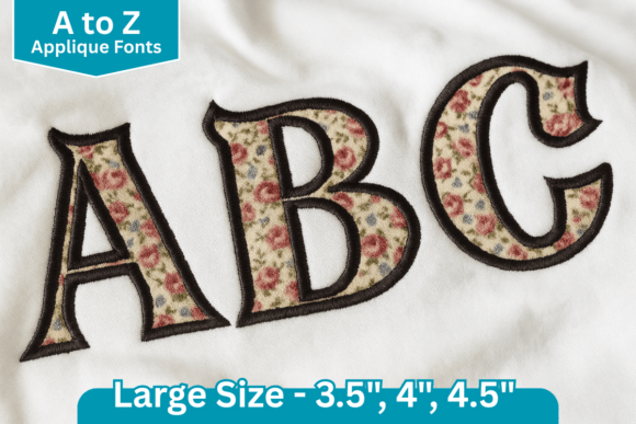 Royal Stitch Applique Embroidery Font: A Designer's Review