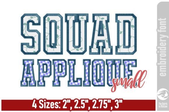 Squad Varsity Applique Font - Small: A Designer's Holiday Product Review