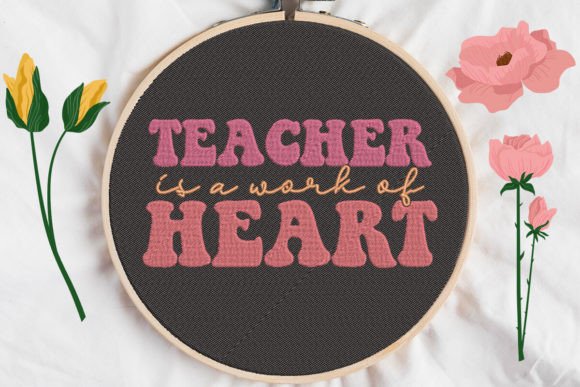 Teacher is a Work of Heart: An Embroidery Designer's Review