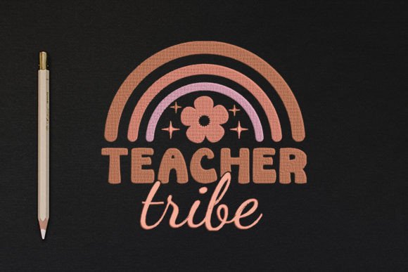 Teacher Tribe Rainbow: A Craft Fair Embroidery Review